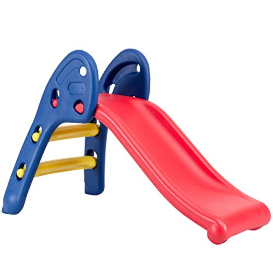 

Folding Slide Indoor First Slide Plastic Play Slide Climber Ellipse Rail