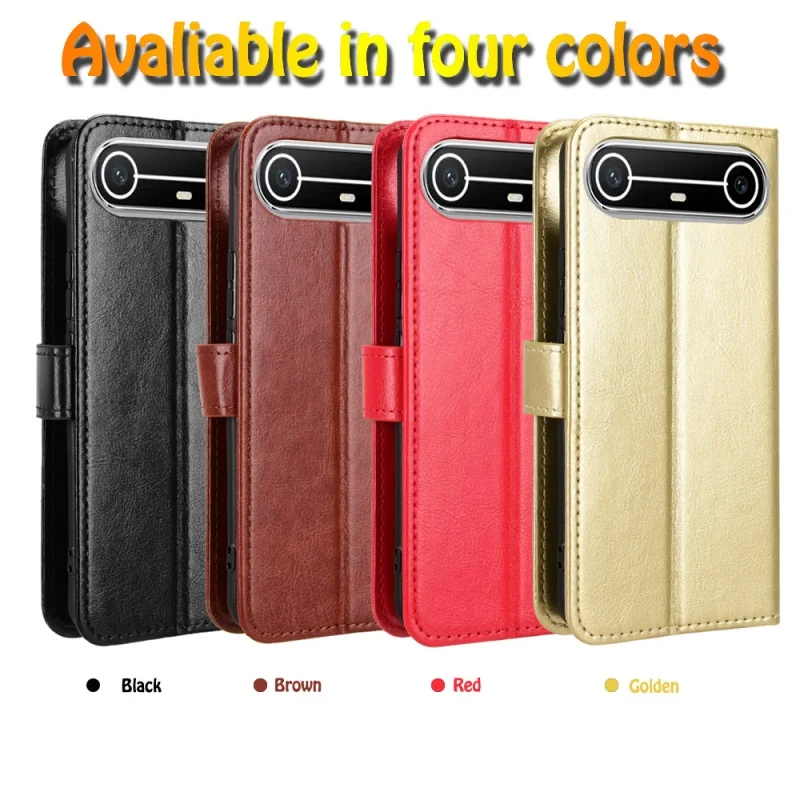 حافظة لهاتف Tecno Pova Slim 5G حافظة مغناطيسية فاخرة أغطية جلد لهاتف Tecno Spark Slim 5G #1