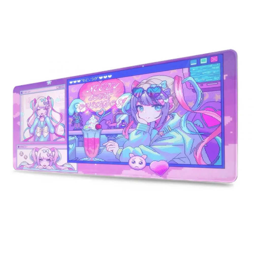 المحتاجة غاسل الزائدة Ame OMGkawaiiAngel كانجيل المحتاجة فتاة جرعة زائدة ماوس الوسادة الألعاب XXL ماوس لوحة المفاتيح السجاد سطح المكتب حصيرة #2
