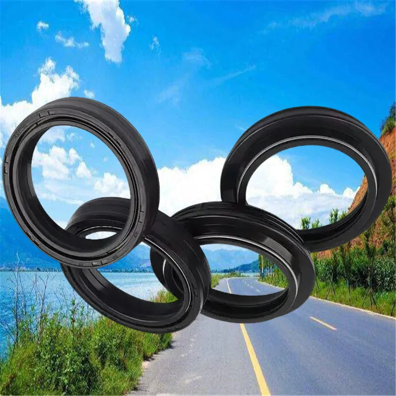 

41x54x11 Motorcycle Front Fork Damper Oil Seal Dust Seal For Harley Davidson FLSTF 1584 Fat Boy FLSTFi FLSTN FLSTSB 1584