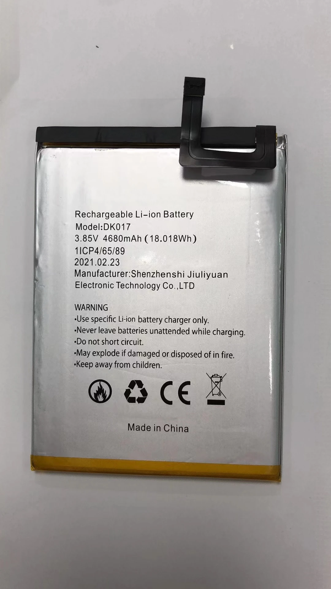 

Battery for Blackview A80 Pro A80 Plus 6.49"Waterdrop 4680mAh DK017 Mobile Phone Rechargeable Li-ion Batteries