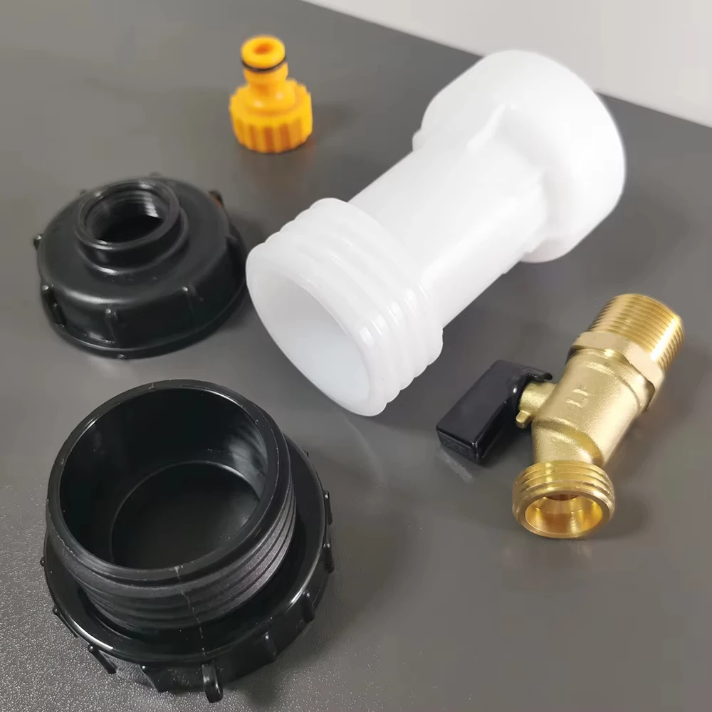 

1 комплект, 5 универсальных сосок IBC, переходник для смесителя, медный набор клапанов, аксессуары для полива, соединение водопроводной трубы ﻿