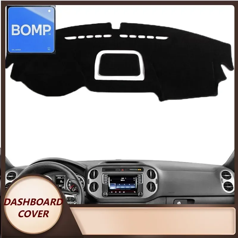 

Подходит для стайлинга автомобилей Volkswagen VW Tiguan 2009 2010 2011 2012 2013 2014 2015, коврик для приборной панели, коврик для приборной панели, солнцезащитный козырек, доступ к ковром