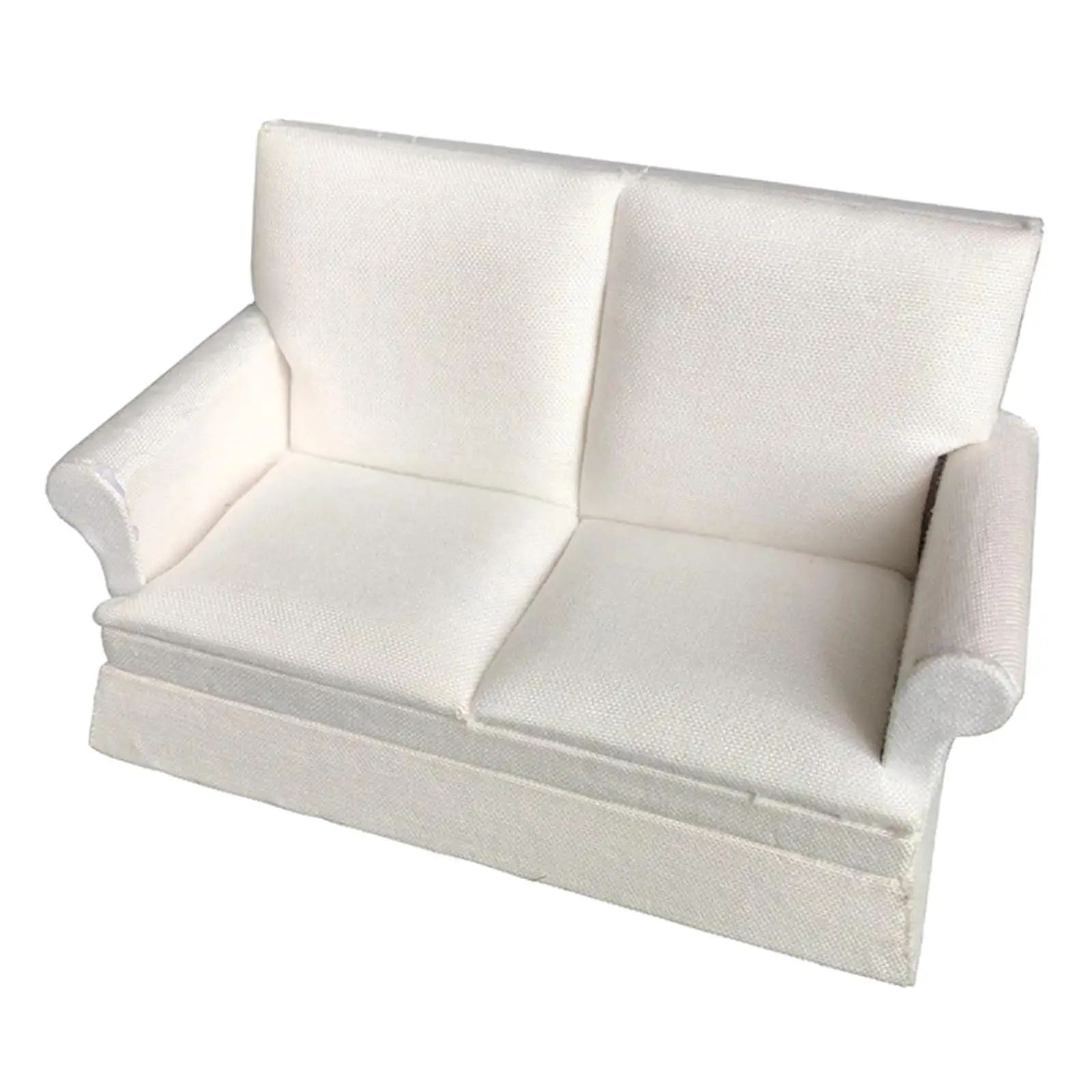 

1:12 Mini Dollhouse Furniture Sofa Miniature Simulation Kids Playing Decoration Ornaments