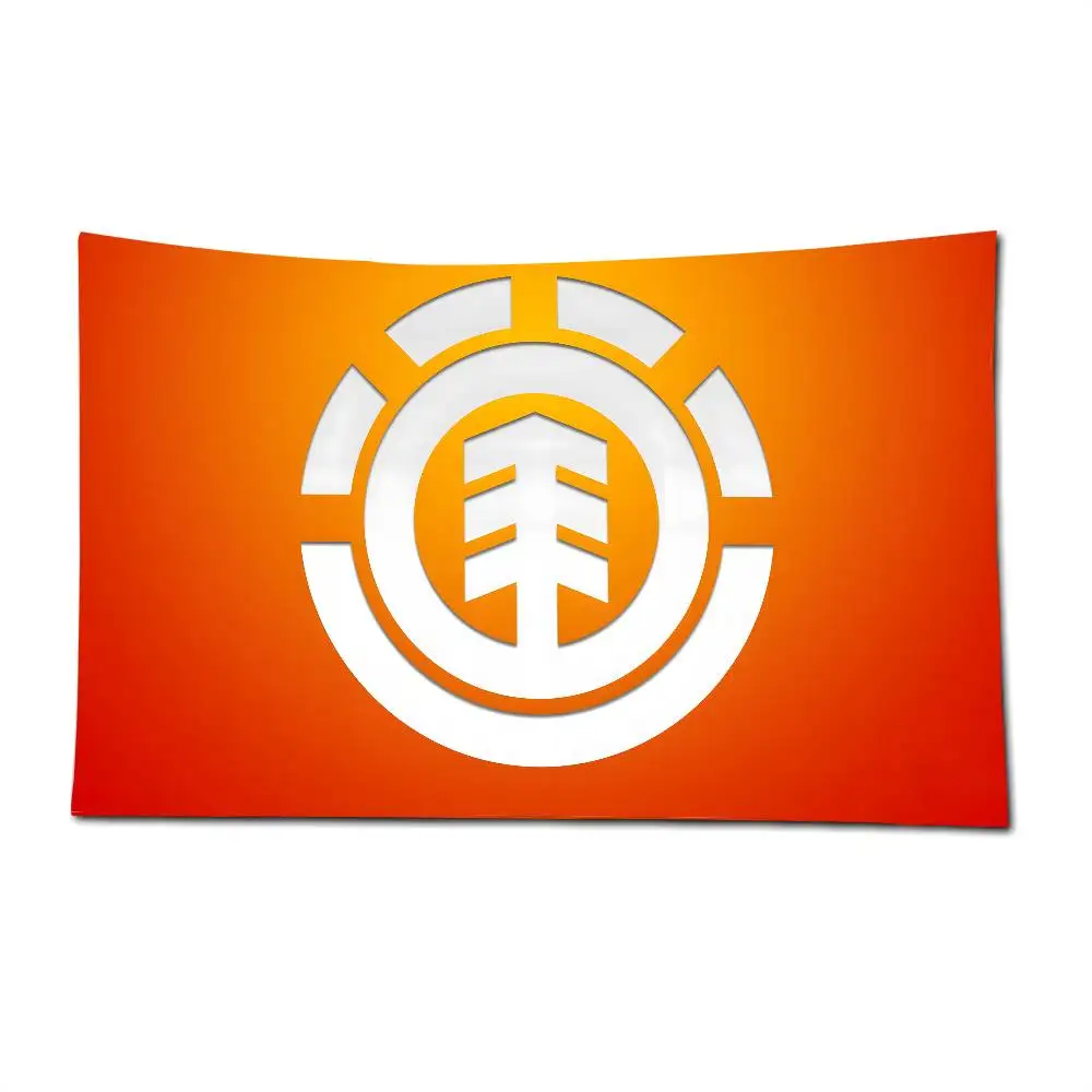 Element Skateboard Logo Vlag Banner Tapijt Outdoor Decors Garage Decoratie Grappige Vlaggen Voor Slaapkamers Flaga
