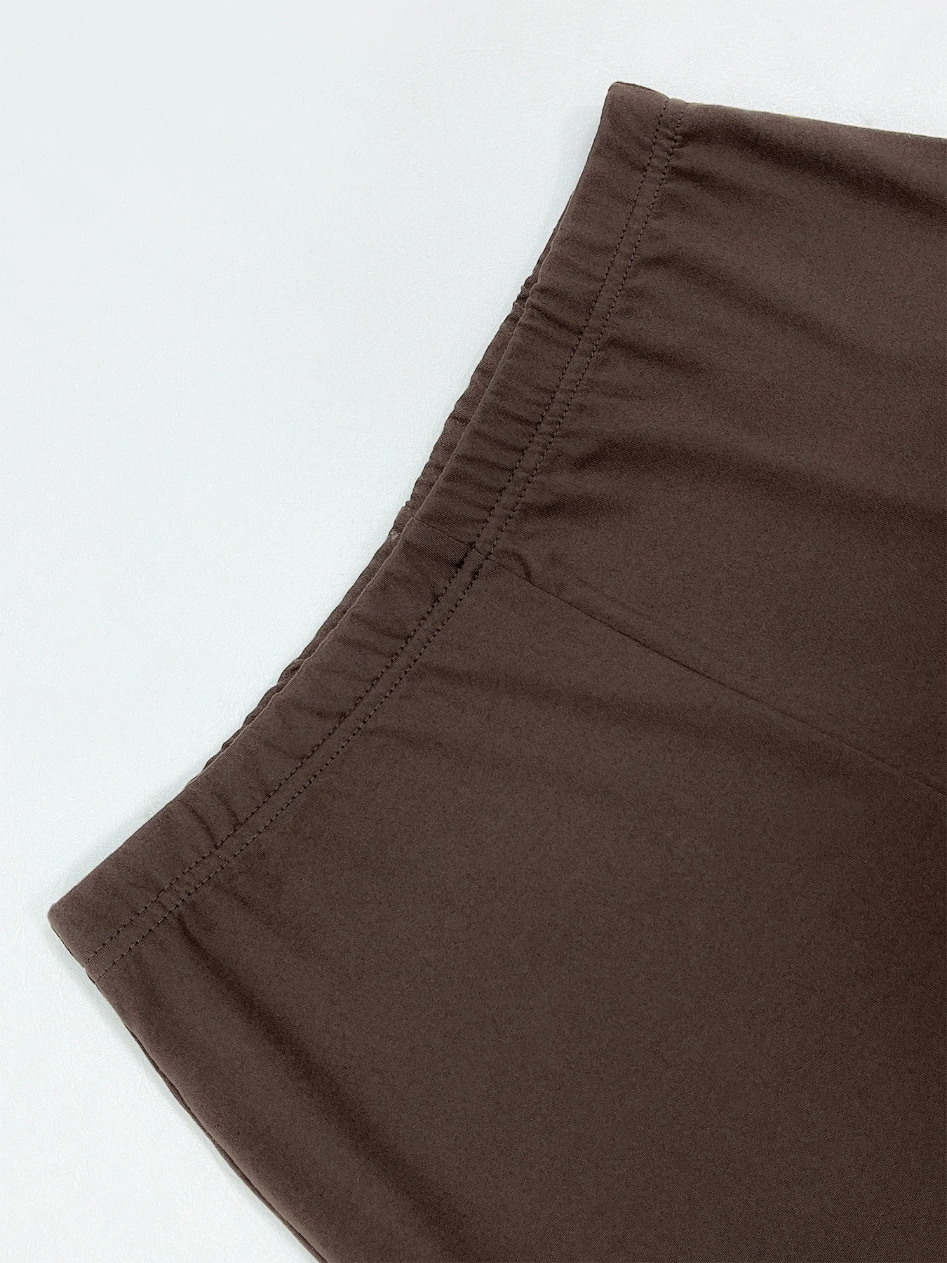 Damen-Hose in Übergröße mit hoher Taille, Schlaghose, lässige, sportliche, schmale, lange Hose – Detail 3