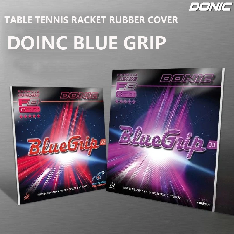Donic Bluegrip J1 J2 J3 Table Tennis Rubber Professional Sticky Table Tennis Racket Rubber Sheet Ping Pong Sponge