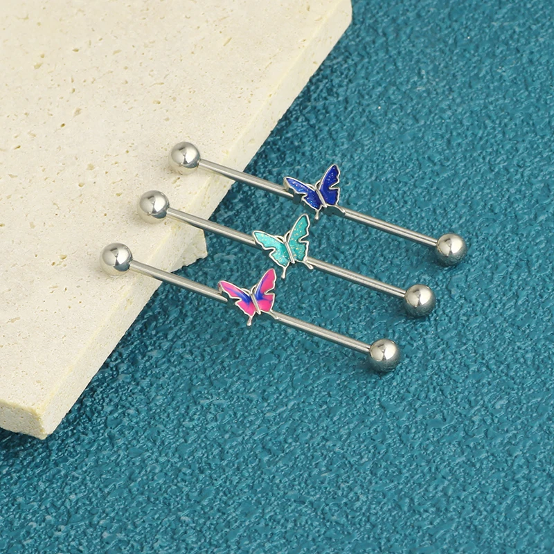 wholesales 3 colors butterfly  - Body Jewelry Factory review and price