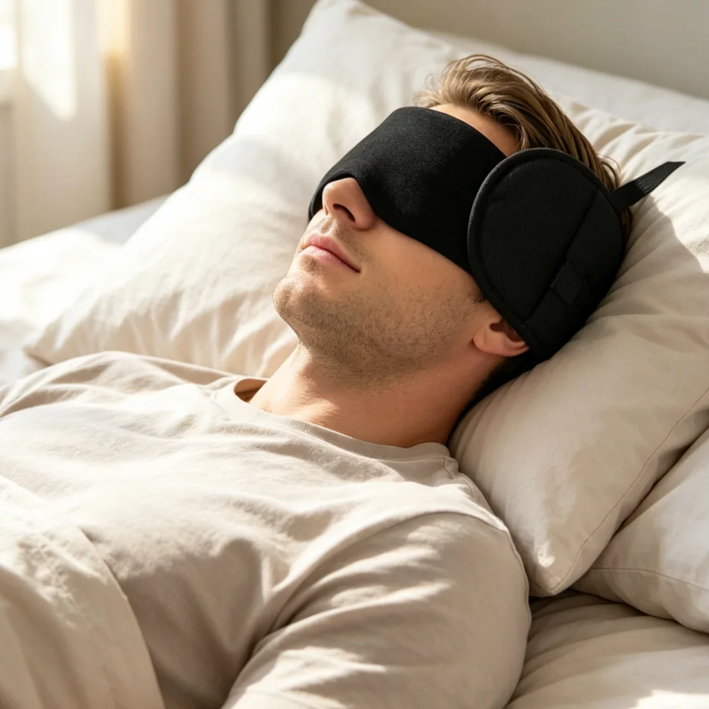 遮光スリープアイマスク ソフトで調節可能なトラベルアクセサリ - Travel Accessories Comfort のレビューと価格