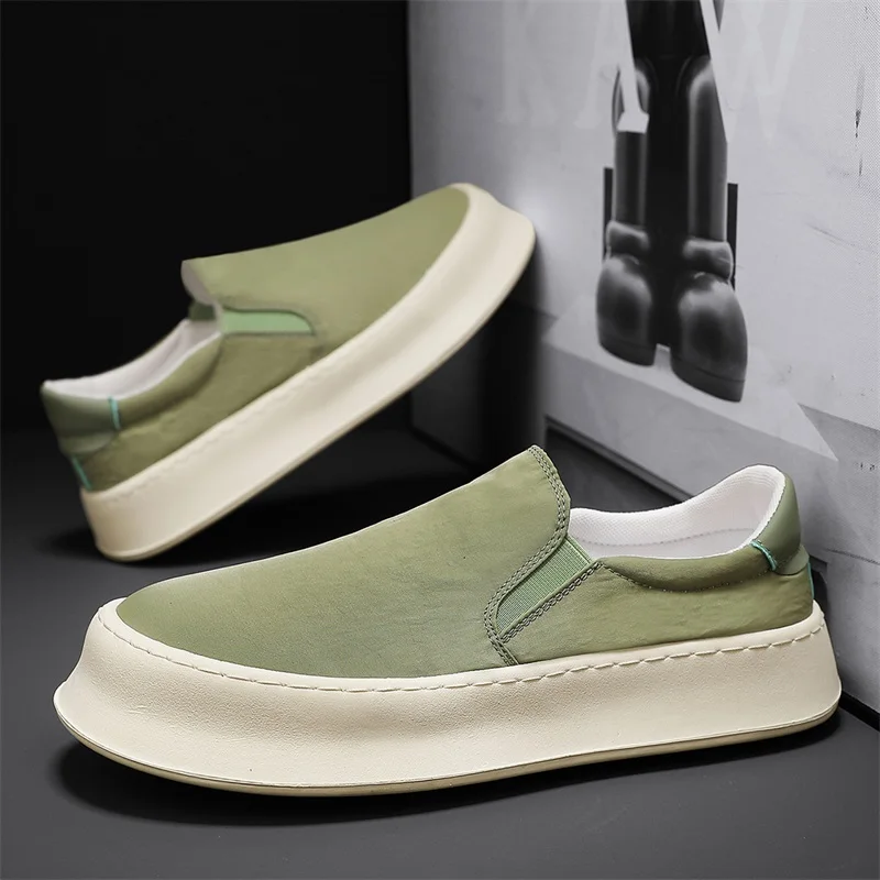 

Men's Breathable Canvas Casual Walking Shoes Non-Slip Lightweight Comfortable Sneakers for Male