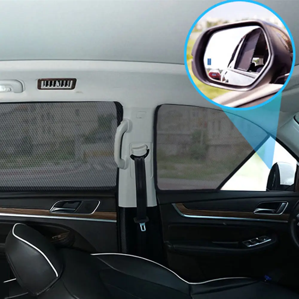 For Volkswagen VW Tiguan 5seats 2016-2023 Magnetic Car Sunshade Front Windshield Frame Curtain Rear Side Window Sun Shades