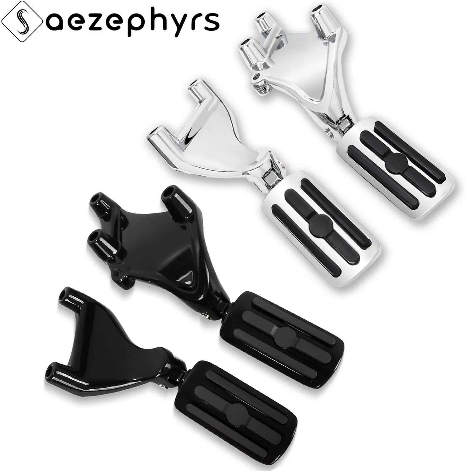 

Rear Passenger Footpegs Motorcycles Footrest Mount Bracket For Harley Sportster Iron 883 XL1200 Forty-Eight SuperLow 2014-2022