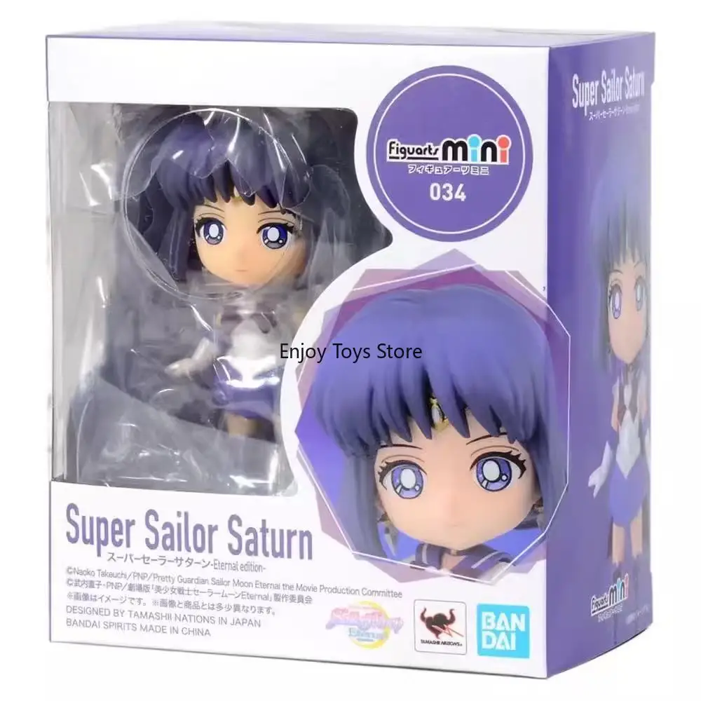 

In stock Bandai Figuarts Mini FM Sailor Moon Sailor Saturn Tumengying Model Toys
