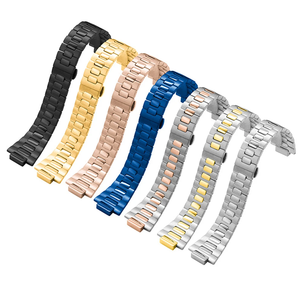 

25*13mm Stainless steel watch strap for 5711 5726 Watchband Stainless steel convex mouth steel strip accessories