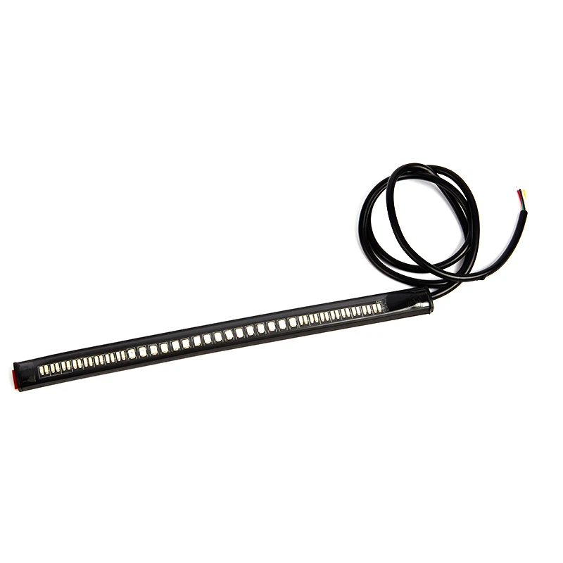 

LED Motorcycle Turn Signal Light & DRL Moto Flasher Ring Fork Strip Lamp