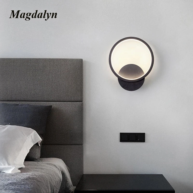 

Magdalyn Internal Led Lights Balcony Foyer Room Lighting Fixtures Decor Luxurious Home Modern Interior Italian Wall Mount Lamps