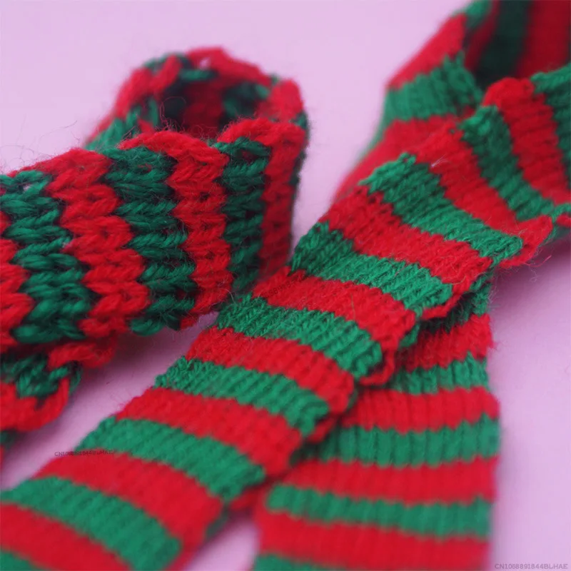 Conjunto de bufanda de pollo para mascotas, Mini bufanda de Papá Noel roja y verde, sombrero de Animal pequeño de Navidad para gallina, pato, hámster, loro de Guinea