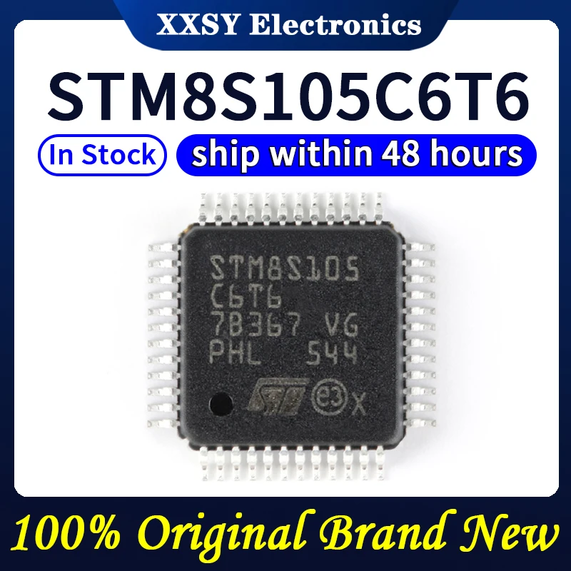 STM8S105C6T6 STM8S105K4T6C STM8S105K6T6C STM8S105S4T6C STM8S105S6T6C STM8S105C4T6 In stock 100% Original and New