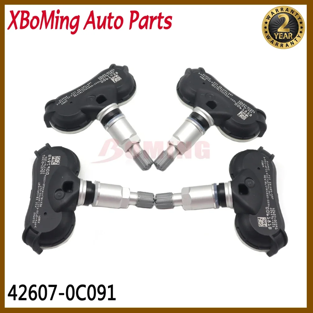 42607-0C091 AUTO TPMS Band Bandenspanning Sensor Fit Voor Toyota Sequoia Tundra 2018-2022 426070 C091 315MHz