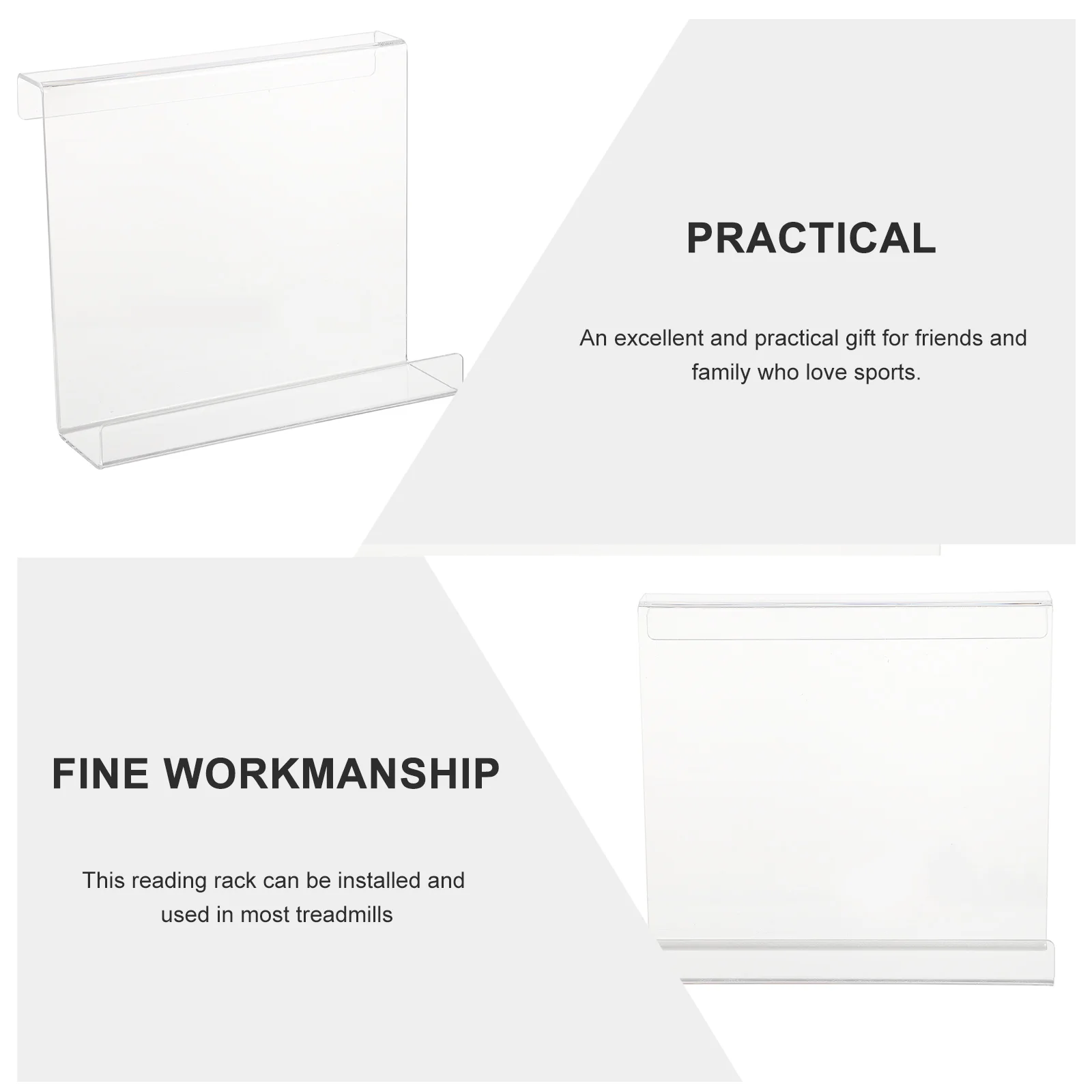 Tablet Car Holder Treadmill Reading Rack Magazine Flat Home Book Stand Running Treadmills for