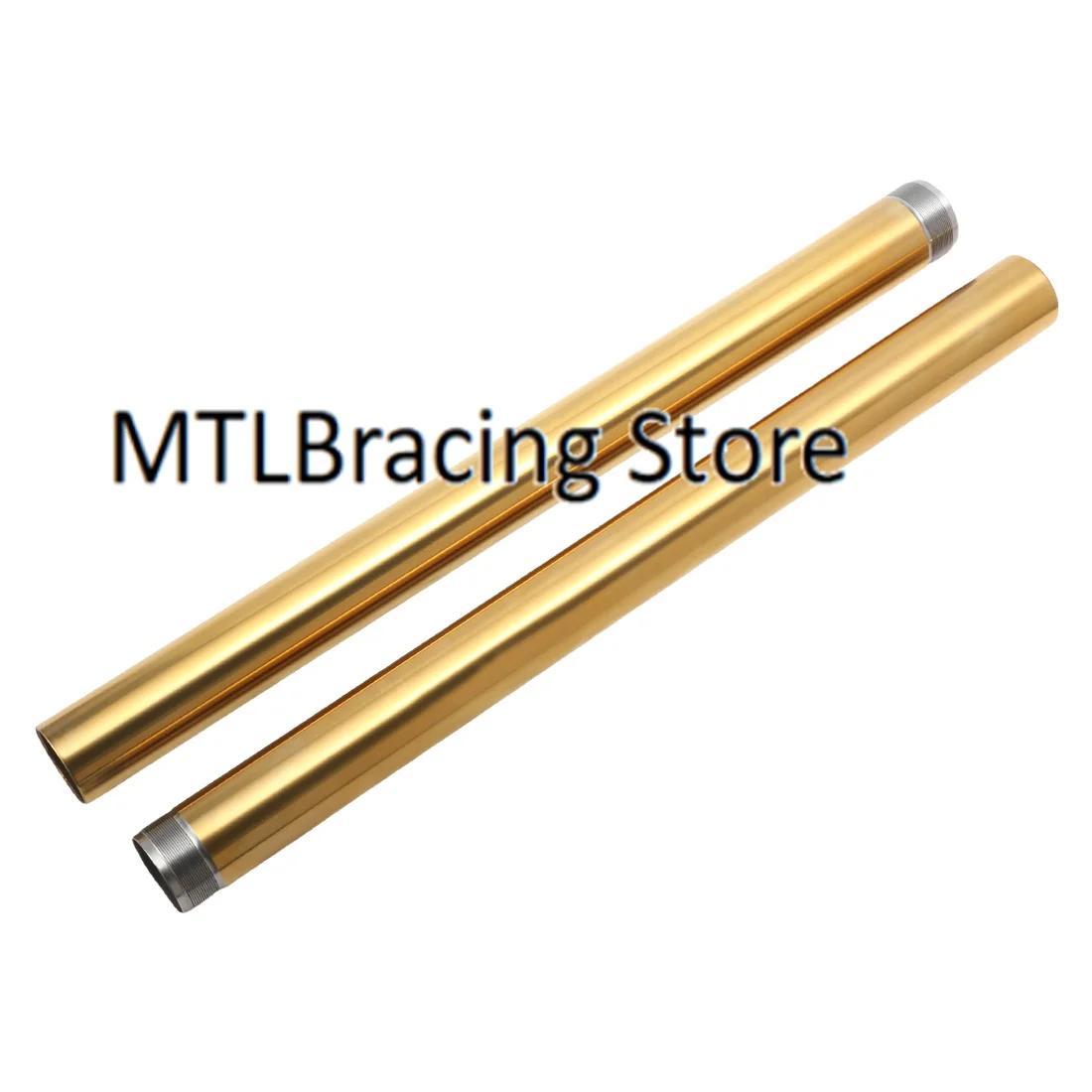Gold/DLC Gold Front Suspension Inner Fork Tubes For Yamaha YZF-R1M R1M 2015-2019 2KS-23110-00-00 43x524mm Fork Inner Leg Bars