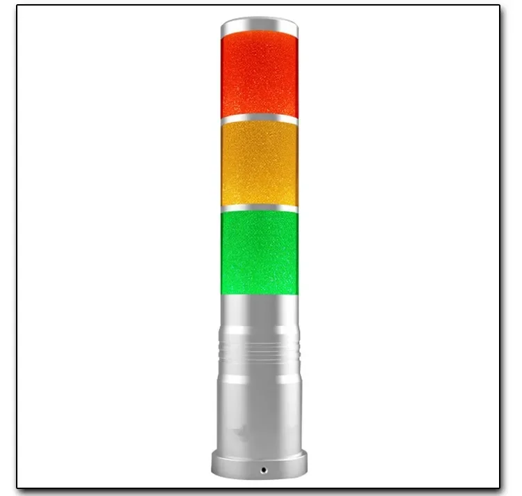 

DC24V LED Pilot Signal Lamp For Industrial Machine Working Warning Indicator Light Safety 3 Colors Fold Lamp With 90dB Buzzer