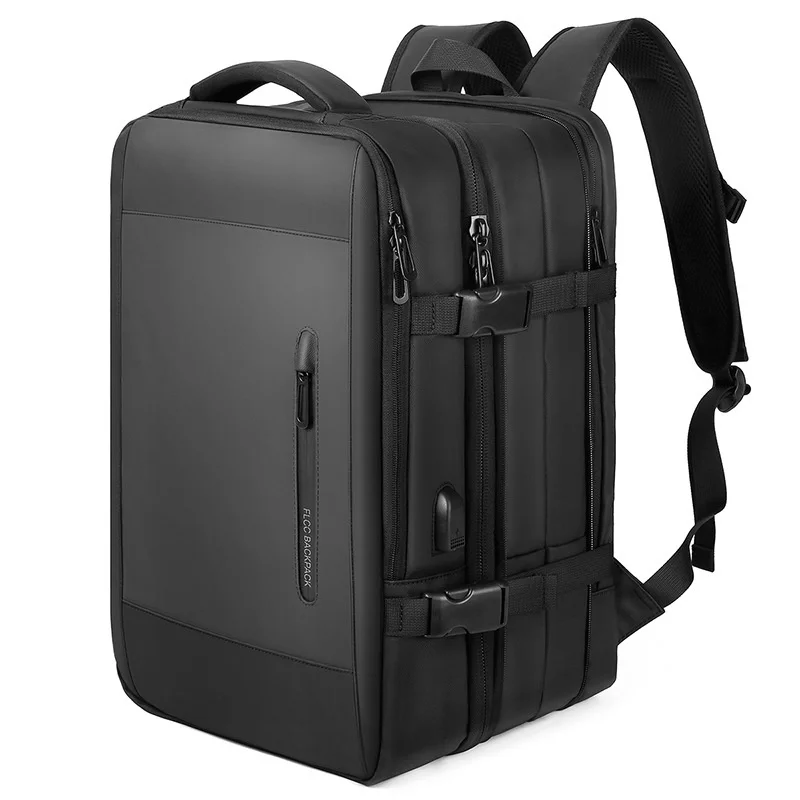 

Expandable Backpack Men 17inch Laptop Backpacks 39L Male Large Capacity Travel Business Bag Waterproof Anti Theft Backpack