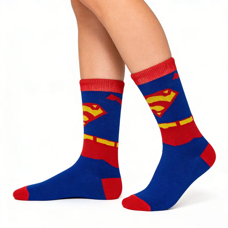1pairs BEAST KINGDOM Street Casual Crew Socks Men Women Cartoon Anime Hip Hop Fashion Novelty Funny Socks - view 4