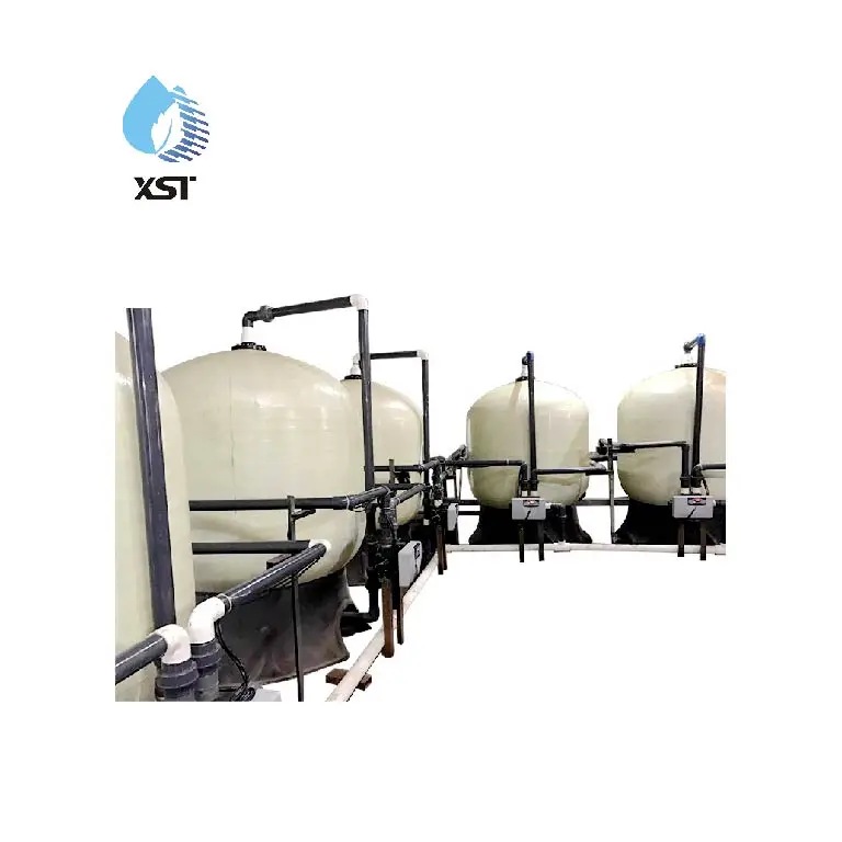 First Multi-medium water filters Pretreatment reverse osmosis water filtration plant Sand filter, Activated carbon filters