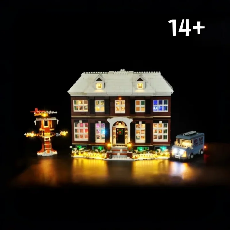 Neues 2026 LED-Beleuchtungsset, kreative kompatible Einzelhaus-Bausteine (ohne Blöcke), DIY-Spielzeug-Lichtset