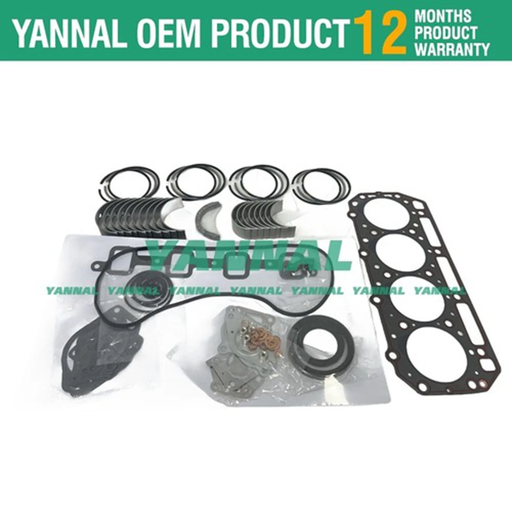 Kit de Reparación de Anillos A2300 Compatible con el Motor Cummins A2300