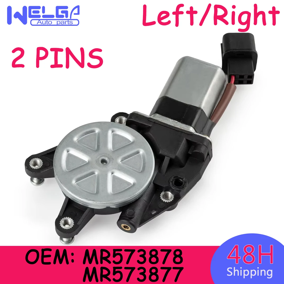 OEM # MR573878 MR573877 For Mitsubishi Outlander 2.4L 2003-2006 Front Left Right Window Regulator Motor Car Repair Accessories