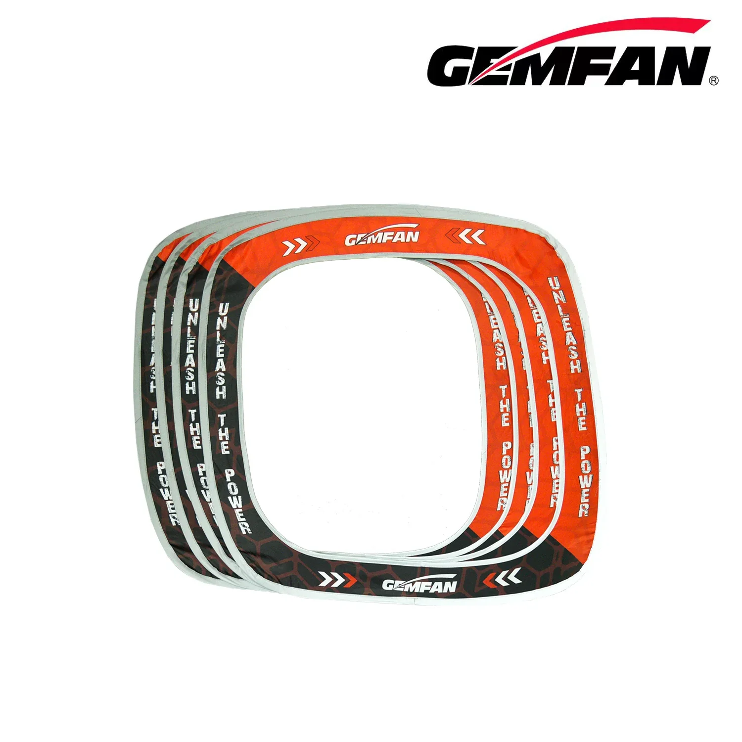 Gemfan 4in1 Race Gates Detachable Baffle Reflective Edge 80X80mm for Outdoor FPV Flight Practice Racing