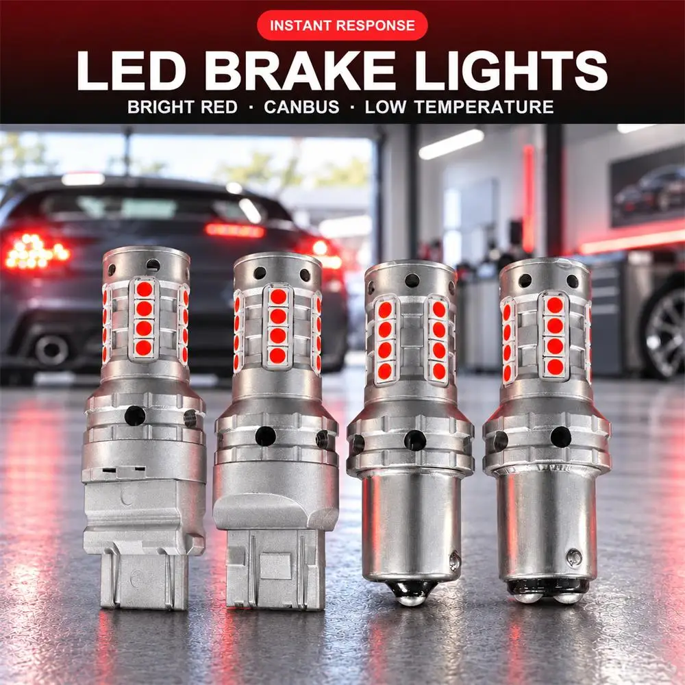Compatible Buick Encore 2013-2016 LED Brake Light Lamp 2pcs Accessories Canbus 12V 3030 SMD 2014 2015
