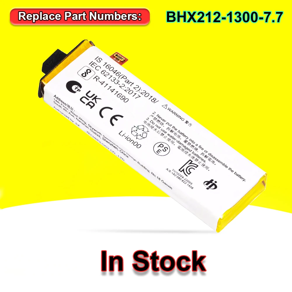 For DJI OSMO Pocket 3 Battery Replacement BHX212-1300-7.7 2ICP5/25/74 7.70V 10.01Wh 1300mAh Li-Ion Batteries High Quality