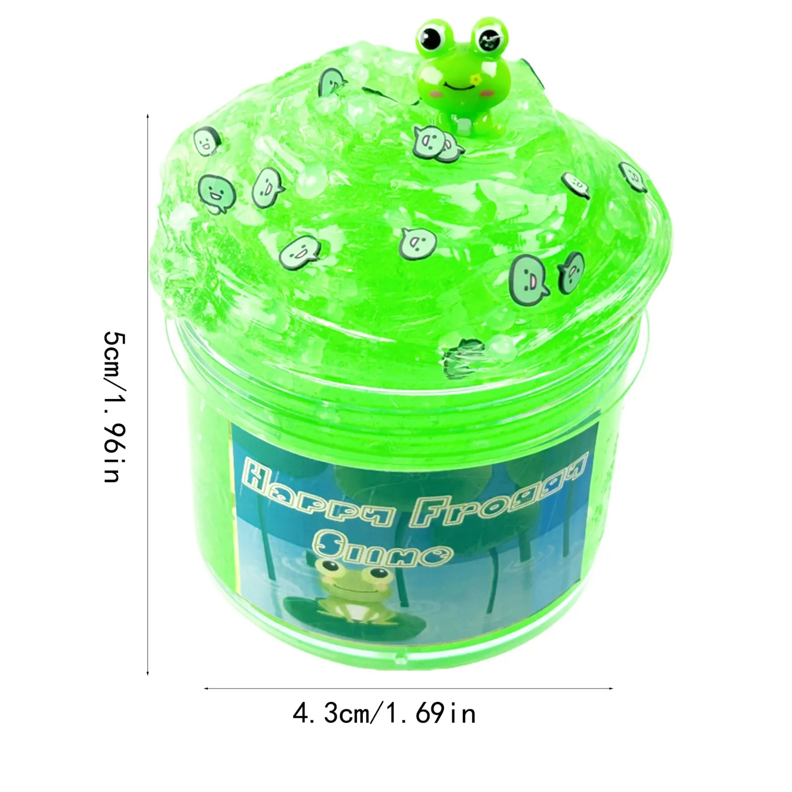 R Solid Soft Crystal Mud Bubble Glue Slime Toys Children's Handmade Slime Cotton Mud No-stick Decompression Slime Squish Toys