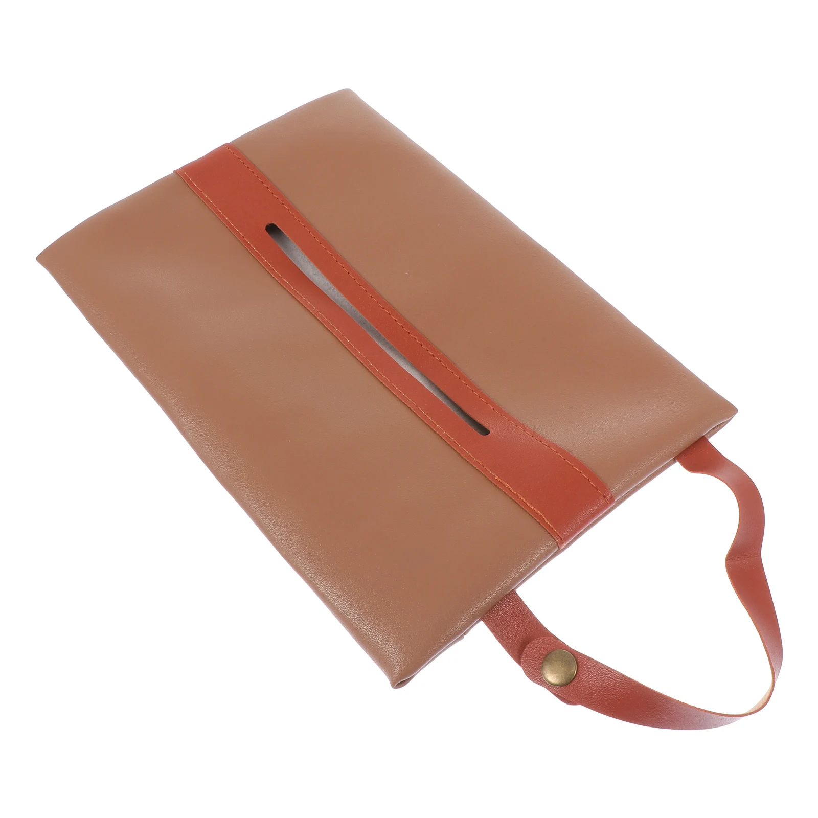 

Car Tissue Box Simple Container Hanging Holder Napkin Bag Dispenser Color Design Vertical Space Saving Car