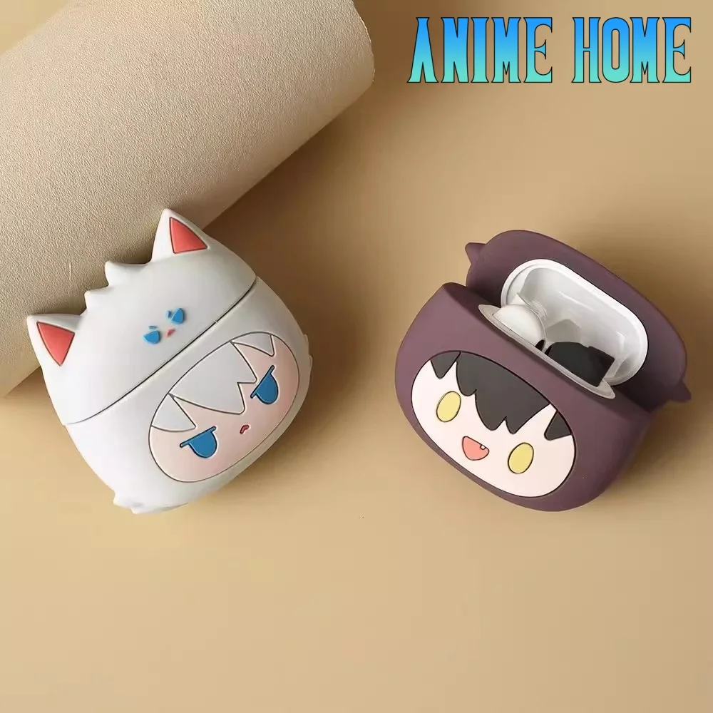 Anime Link Click Cheng Xiaoshi Lu Guang Cartoon Bluetooth Headset Earphone Silicon Rubber Case Cosplay Official Kids Gift