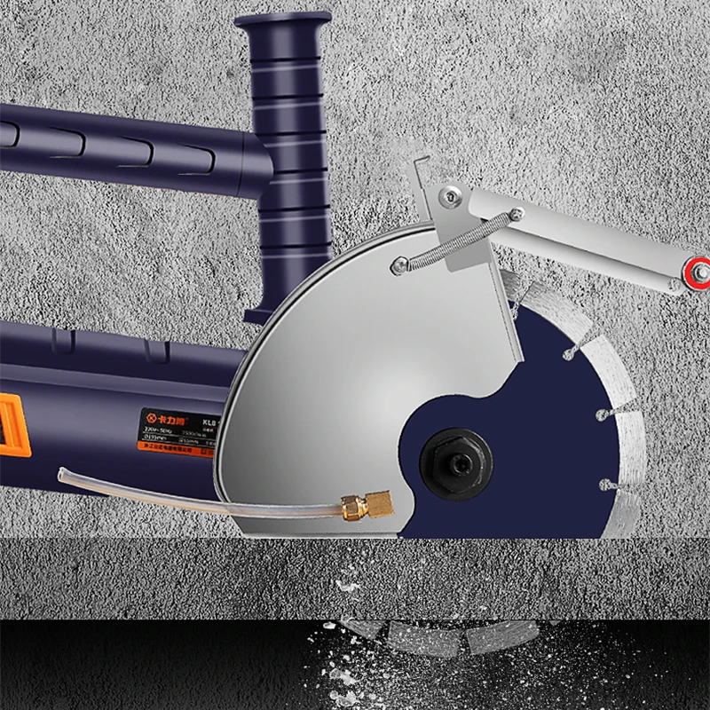 آلة الشق بدون فرش KBL-192A خاصة لتركيب خط أنابيب المياه والكهرباء قطع الجدار الخرساني الخالي من الغبار