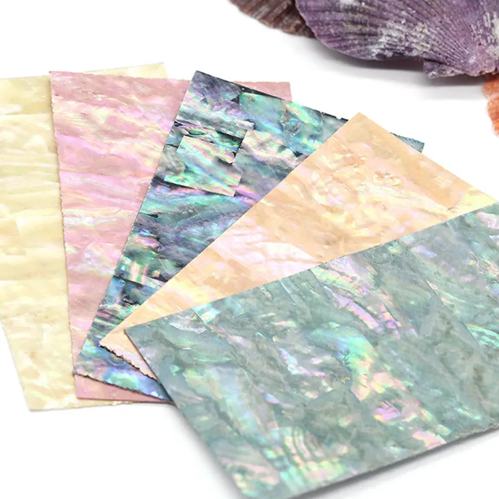 

3Pcs Shell Nail Stickers Fashion Manicure Decals Creative Christmas Party Nail Art Shell Paper Stickers Manicure Stikcers