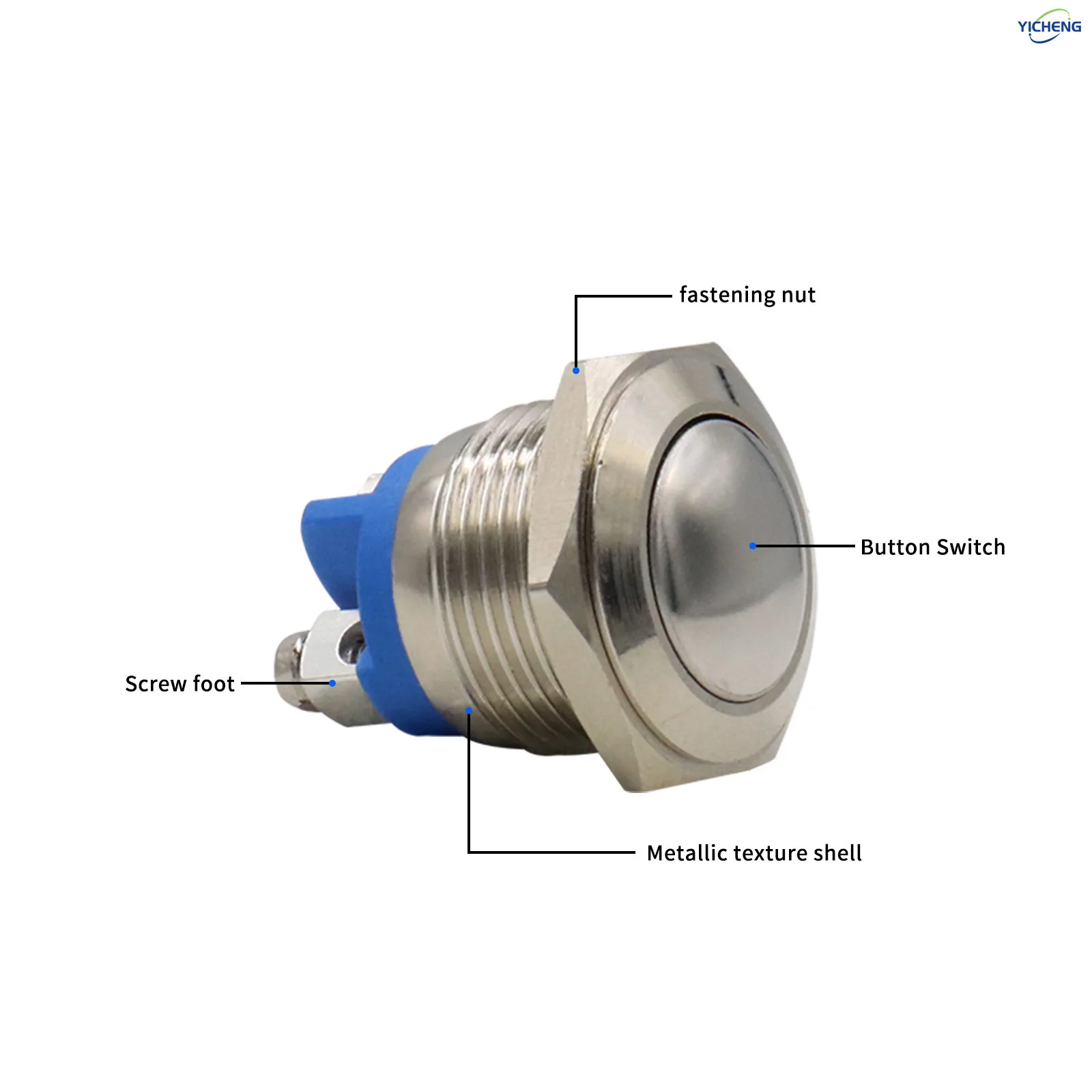Picture 6: Metal button switch,wholesale 50Pcs/box ,hole size 16mm/19mm/22mm,custom made,Supports OEM.