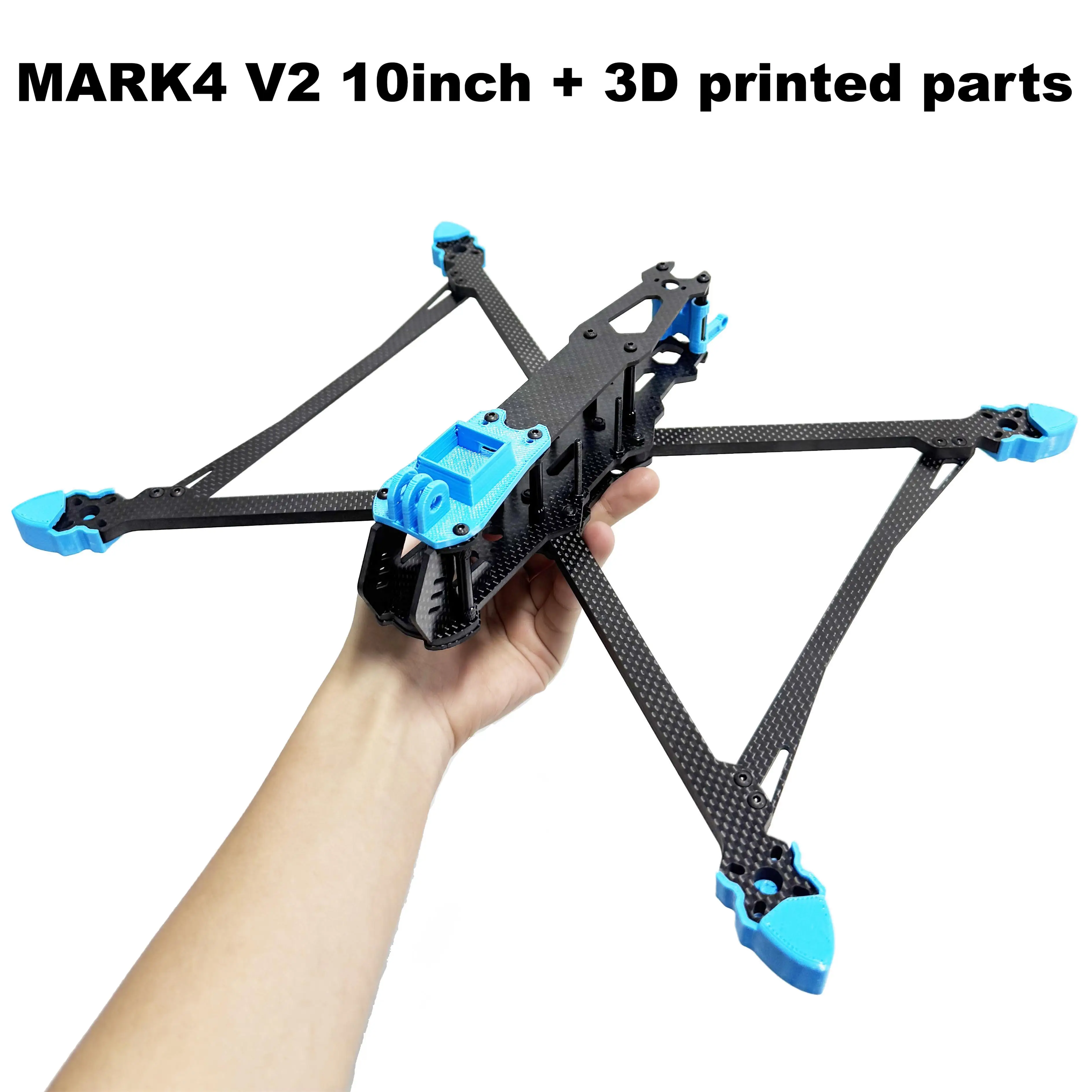 RCtoSky MARK4 V2 5 7 8 9 10-inch Flight Control 45/60A 4INI ESC rack drone FPV carbon fiber PV Racing Drone Quadcopter Freestyle