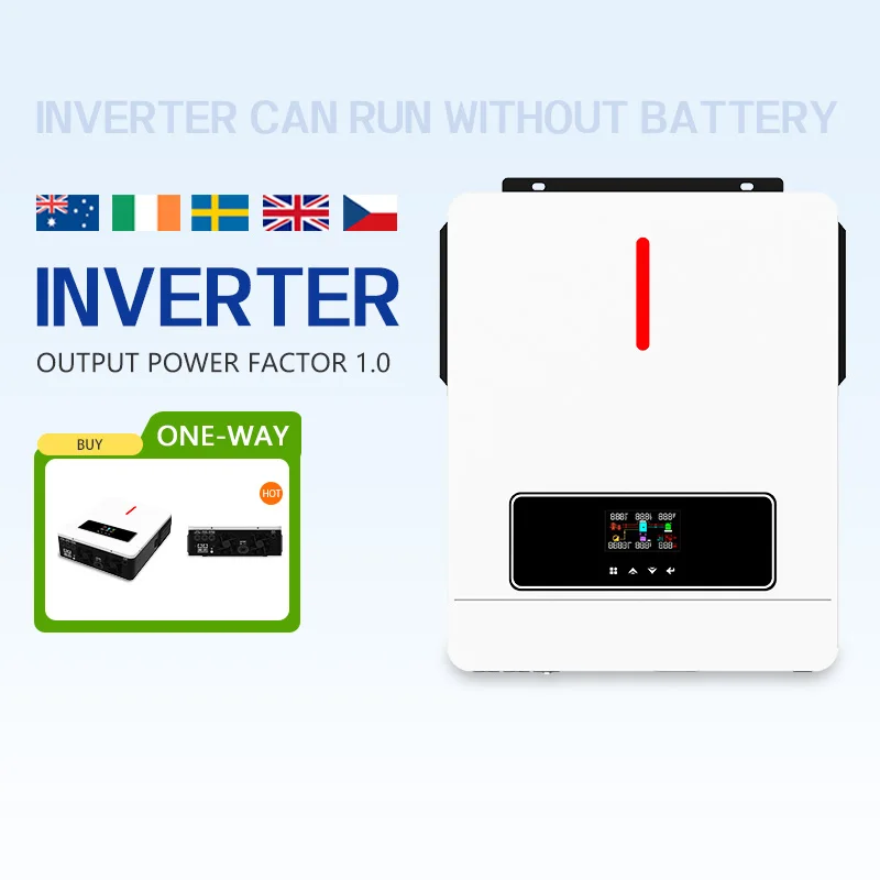Sustainable 48V 6kw Inverter Off Grid Solar Inverter Clean Energy Power Inverter For Camping