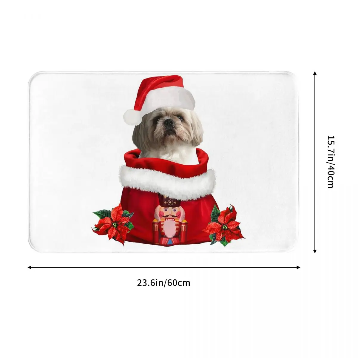 Dog Lover Shih Tzu Crest Doormat Water oil proof Carpet Rug Kitchen Entrance Home Floor Mat for Bathroom Footpad Mats