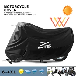 For Z900 Z900 2017 2018 2019 2020 2021 2022 Motorcycle Cover Waterproof Outdoor Rain Dustproof UV Protector Covers