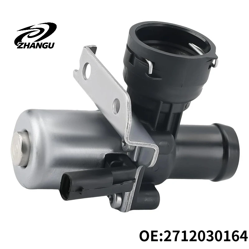 vanne-de-commande-de-chauffage-pour-benz-2712030164-thermostat-de-moteur-durable-compatible-avec-c250-c180-c200-w204-2012-2015-a2712030164