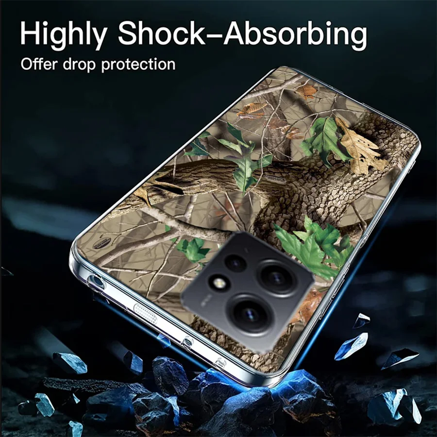 Realtree Real Tree Camo Cover Case For Xiaomi Redmi Note 12S 12 11 Pro Plus 11T 11S 10 5G 10S 9 9T 9S 8 8T 7 5A Pro TPU Phone Cl