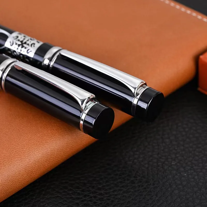 Vintage Business Acryl Füllfederhalter Feine Feder Exquisiter Kalligraphie-Stift Geschenkstift zum Schreiben von Schreibwaren Büro Schulbedarf – Detail 4