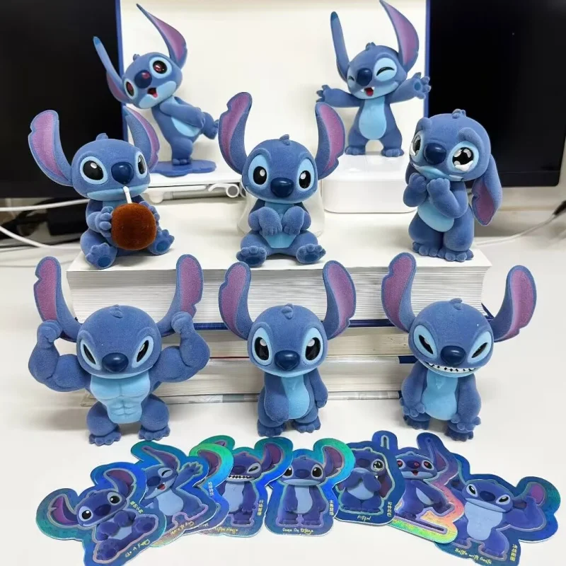 

100% подлинные 52-игрушки Disney The Cute Stitch Series слепая коробка Guess Bag Mystery Box Toys Doll Cute Anime Figure Desktop Ornaments