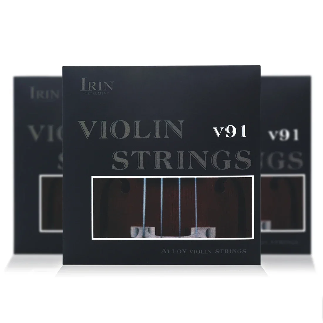 IRIN V91 Violin Strings Copper Alloy 4-String Violin Strings Metal Bead Head Individually Wrapped Violin Accessories & Parts